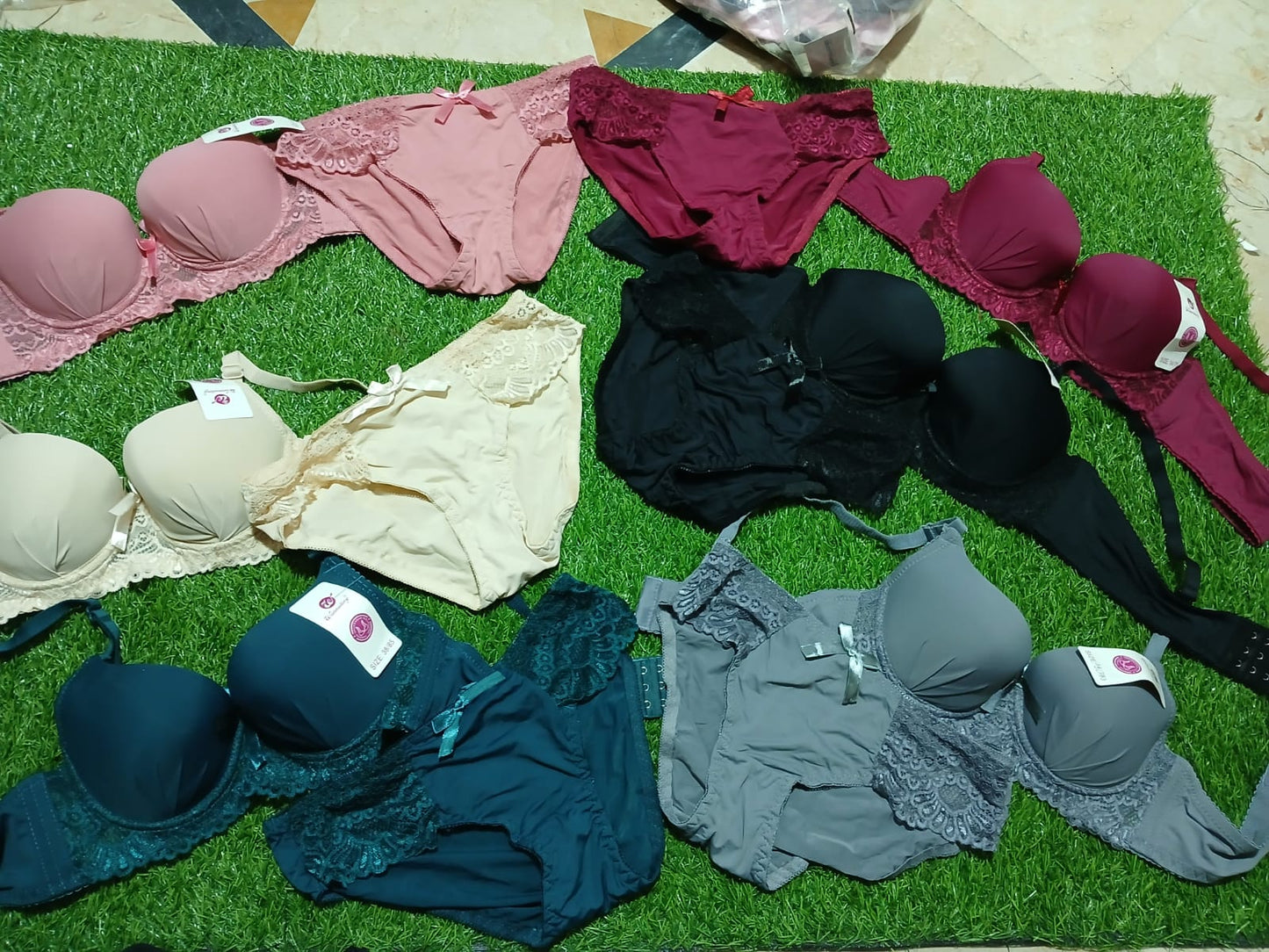 Padded High Quality Bra Set