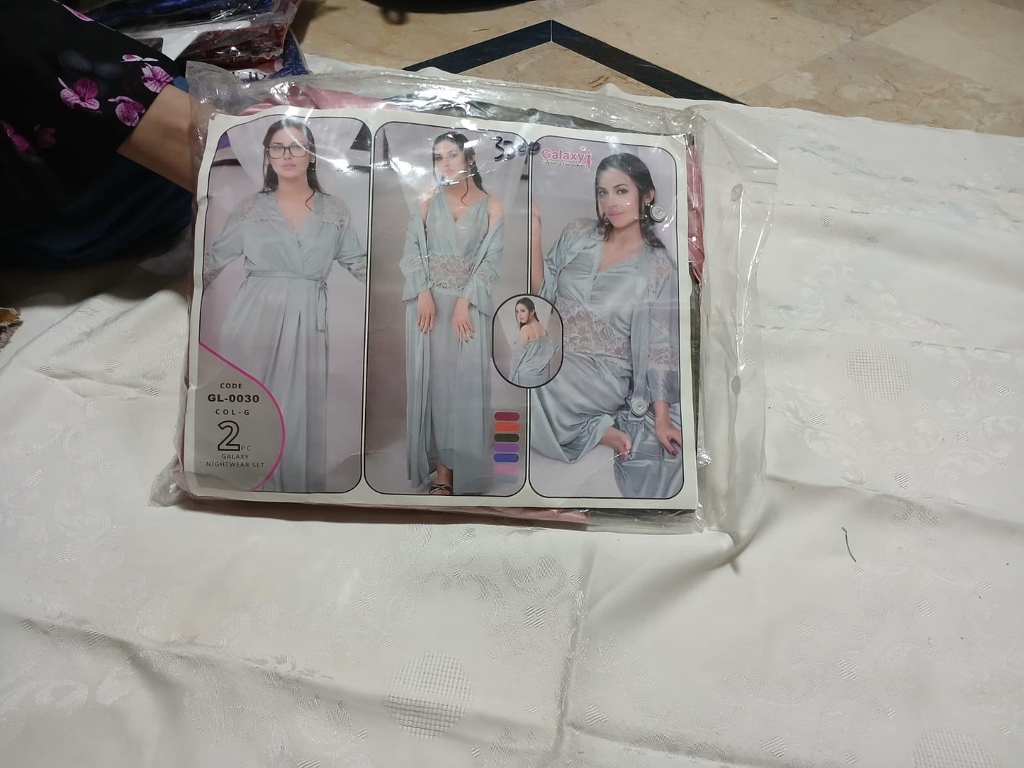 Pink 2-Piece Nighty Set