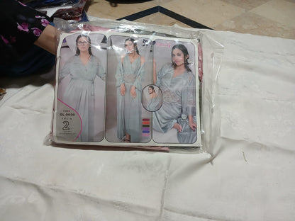 Pink 2-Piece Nighty Set